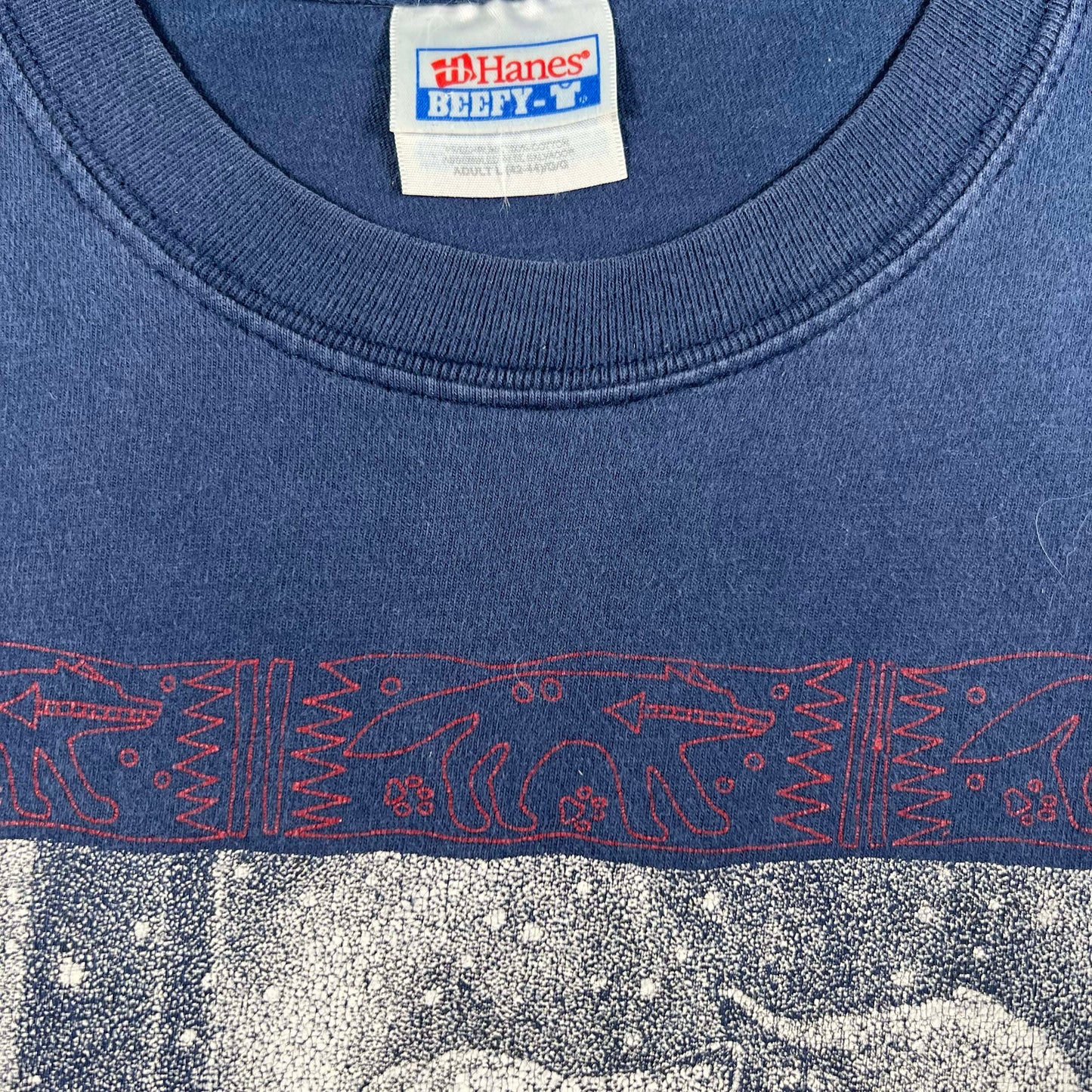 90s Long Sleeve Wolf Tees sz L- SELECT TEE