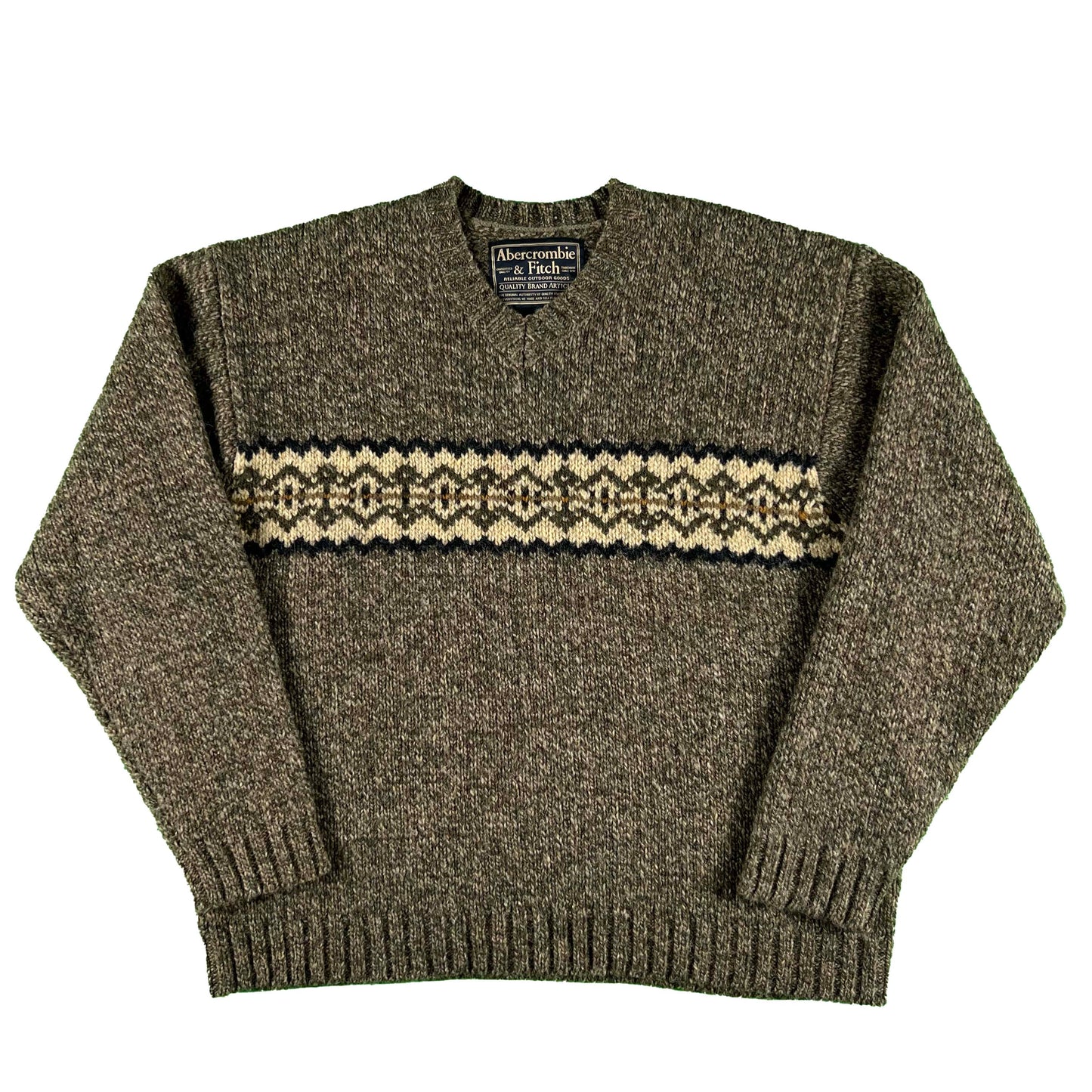 00s Abercrombie & Fitch Wool Sweater- XL