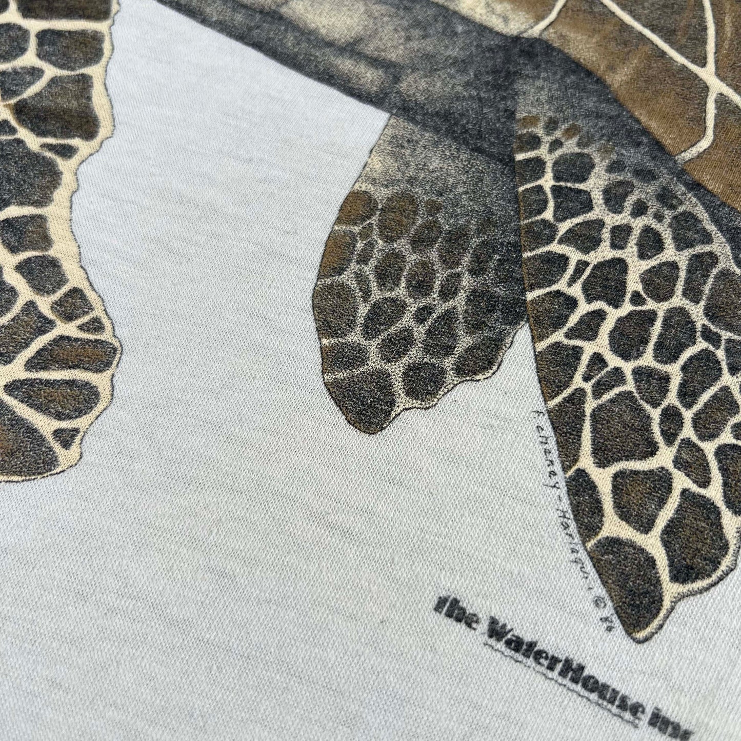 80s Biscayne National Park Sea Turtle Tee- XS
