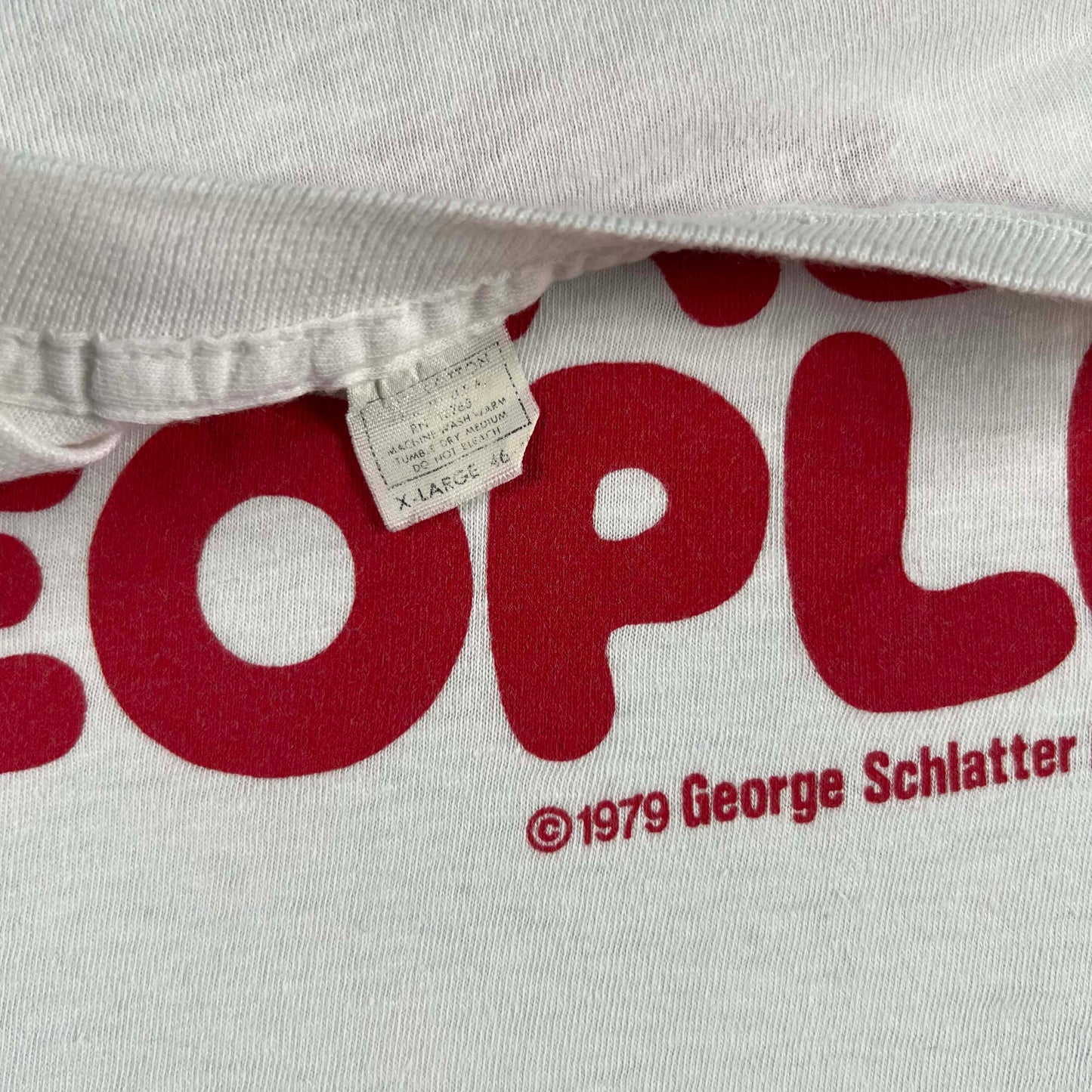70s I Love Real People Tee- M