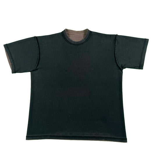Super Sun Faded Black Tee- L