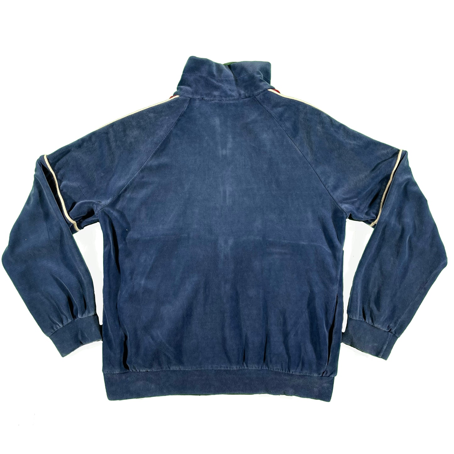 90s Rare Apple x Fred Perry Velour Jacket- M