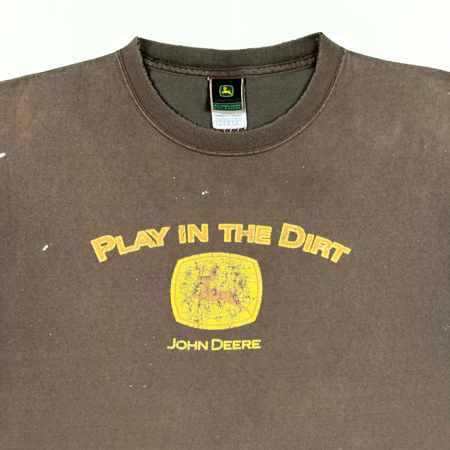 00s John Deere Painter's Tee- L