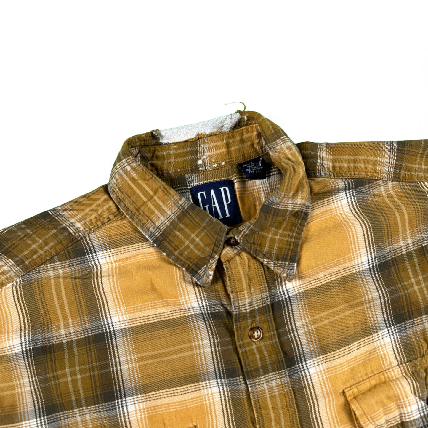 Vintage Gap 100% Cotton Flannel Shirts- SELECT SHIRT
