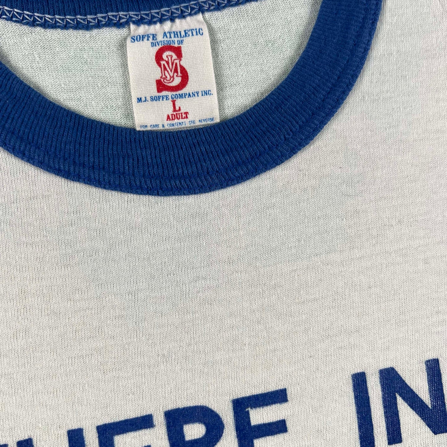 70s Where in the Heaven is Verboort Ringer Tee- M