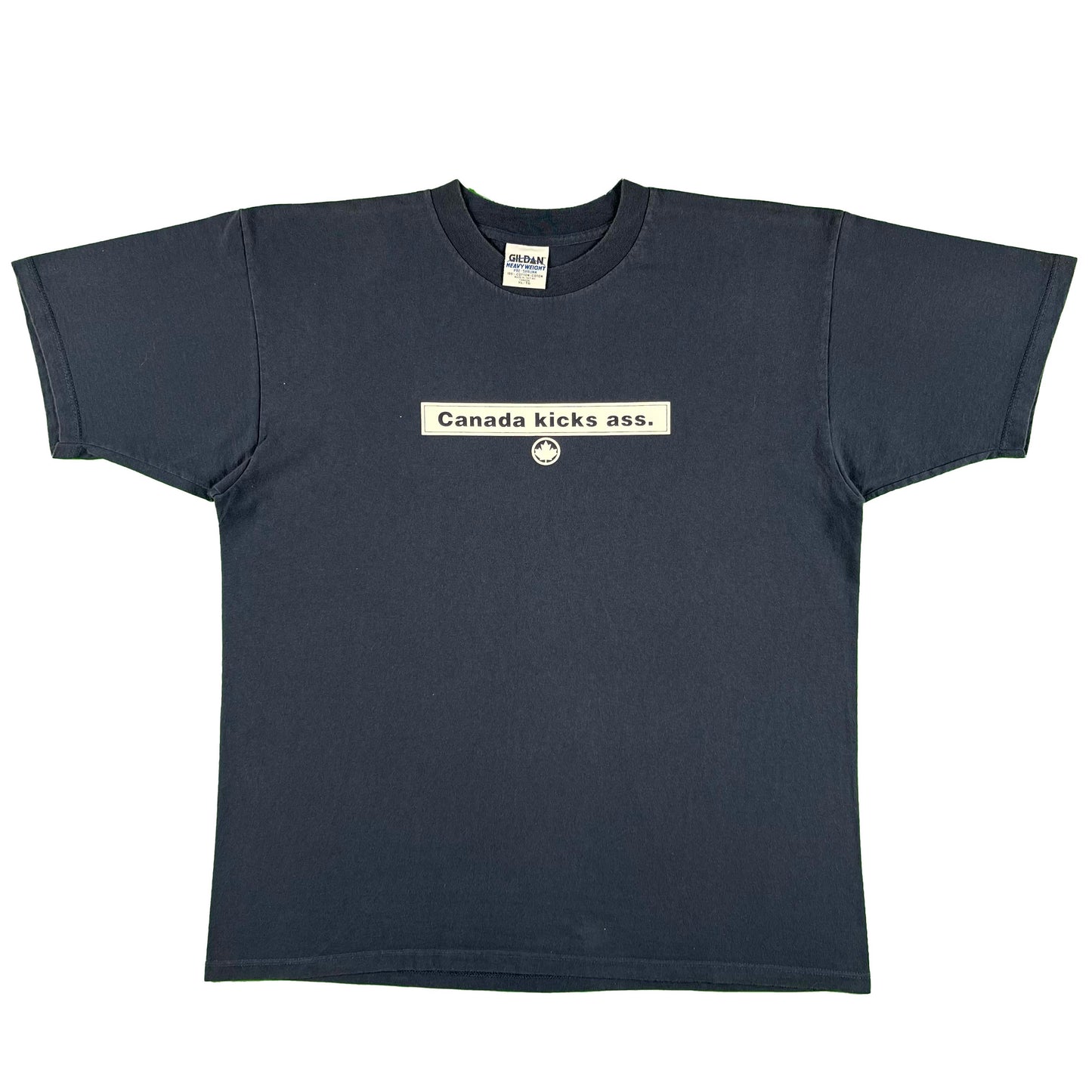 90s Canada Kicks Ass Tee- XL