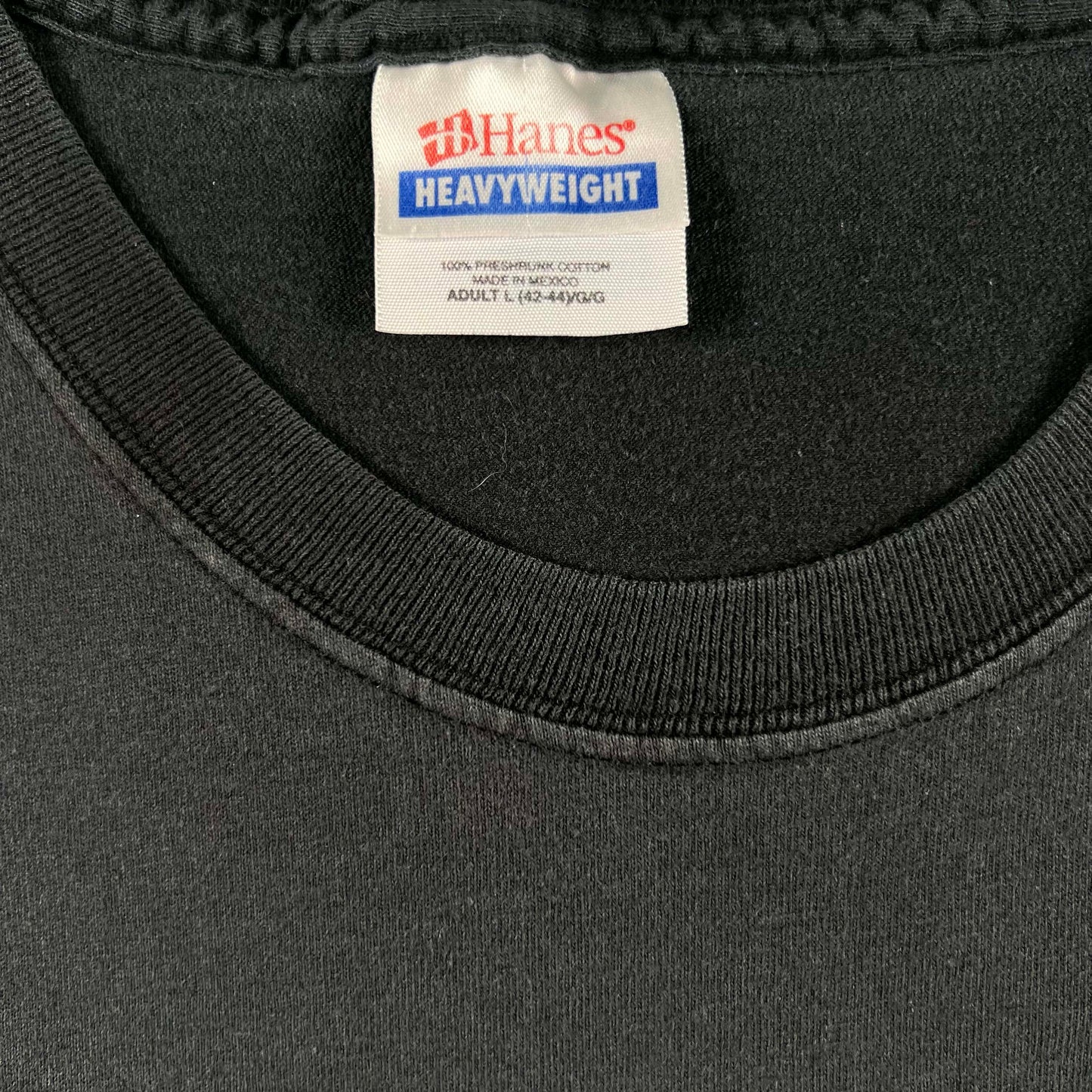 90s/00s Faded Black Starbucks Hawaii Tee- L