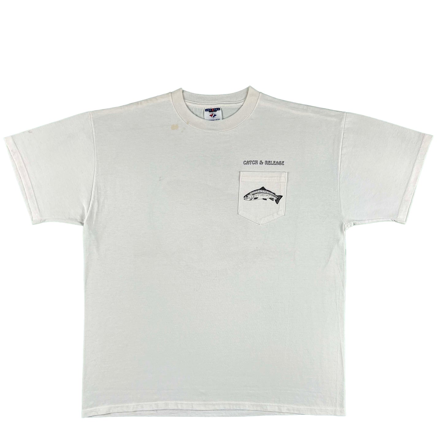 90s Catch & Release Rainbow Trout Tee- XL