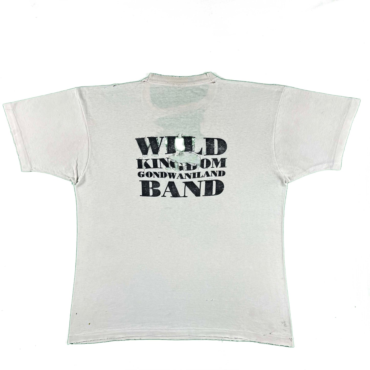 90s Thrashed Wild Kingdom Gondwaniland Band Tee- XL