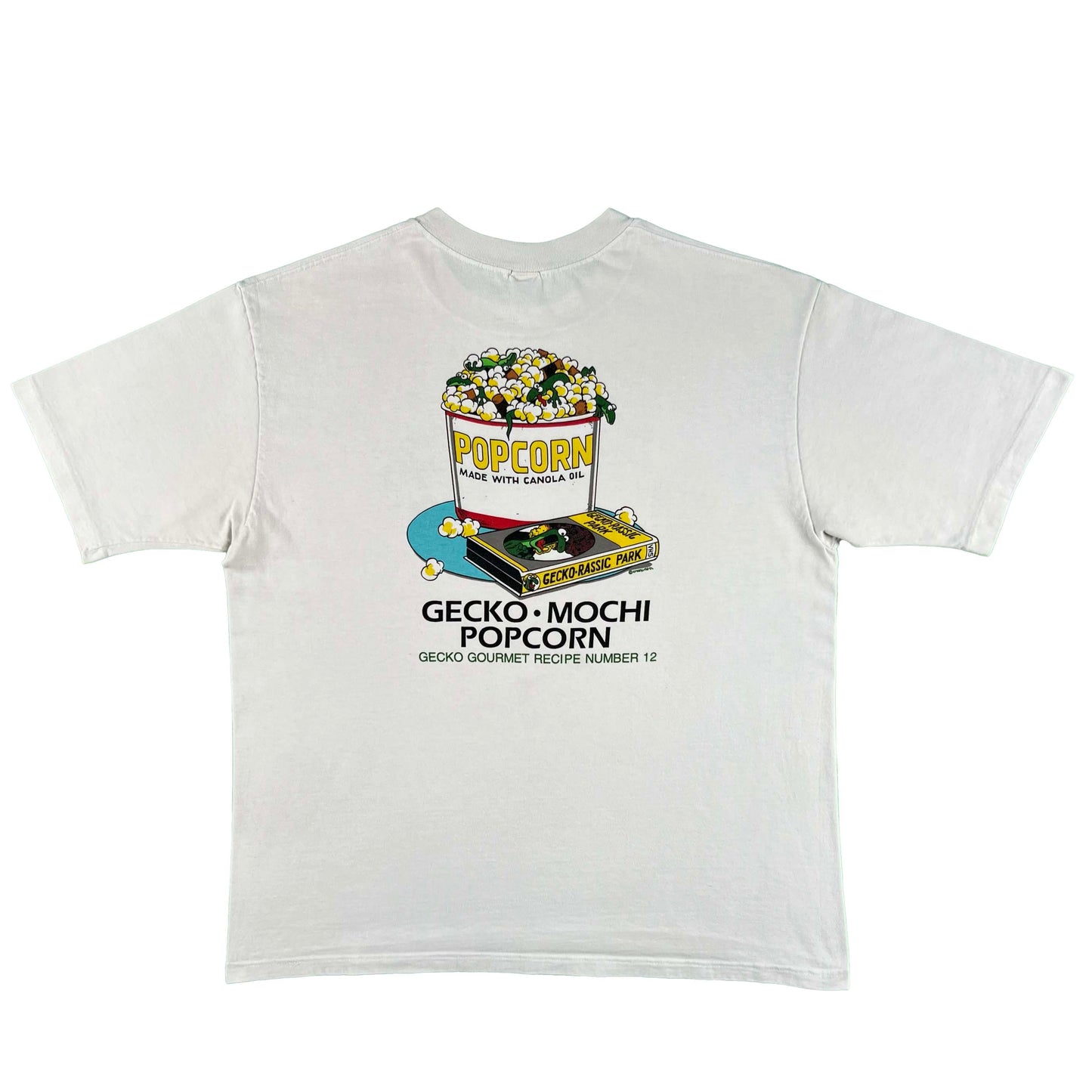 90s Crazy Shirts Gecko Gourmet Tee- L