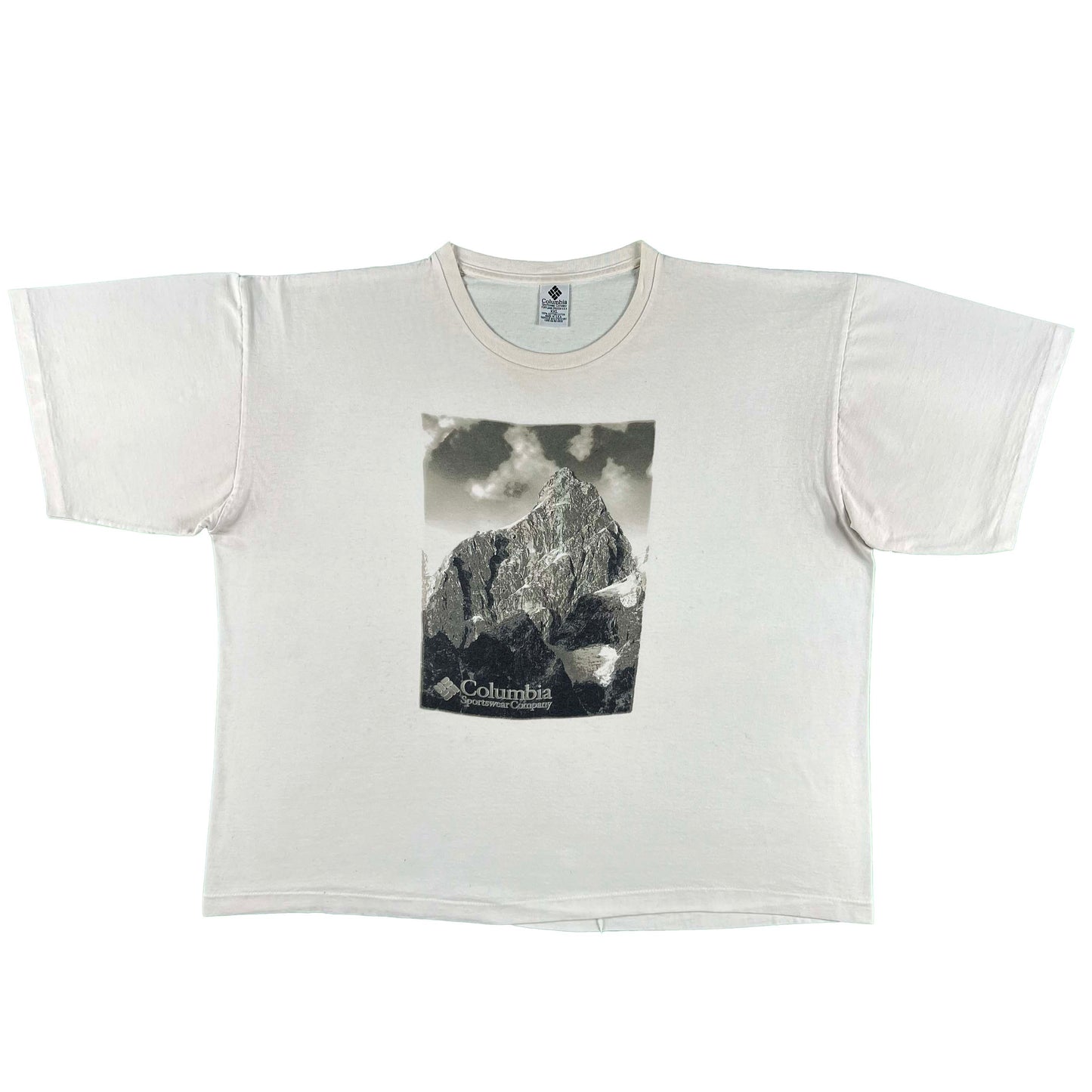 90s Single Stitch Columbia Mountain Tee- XXL