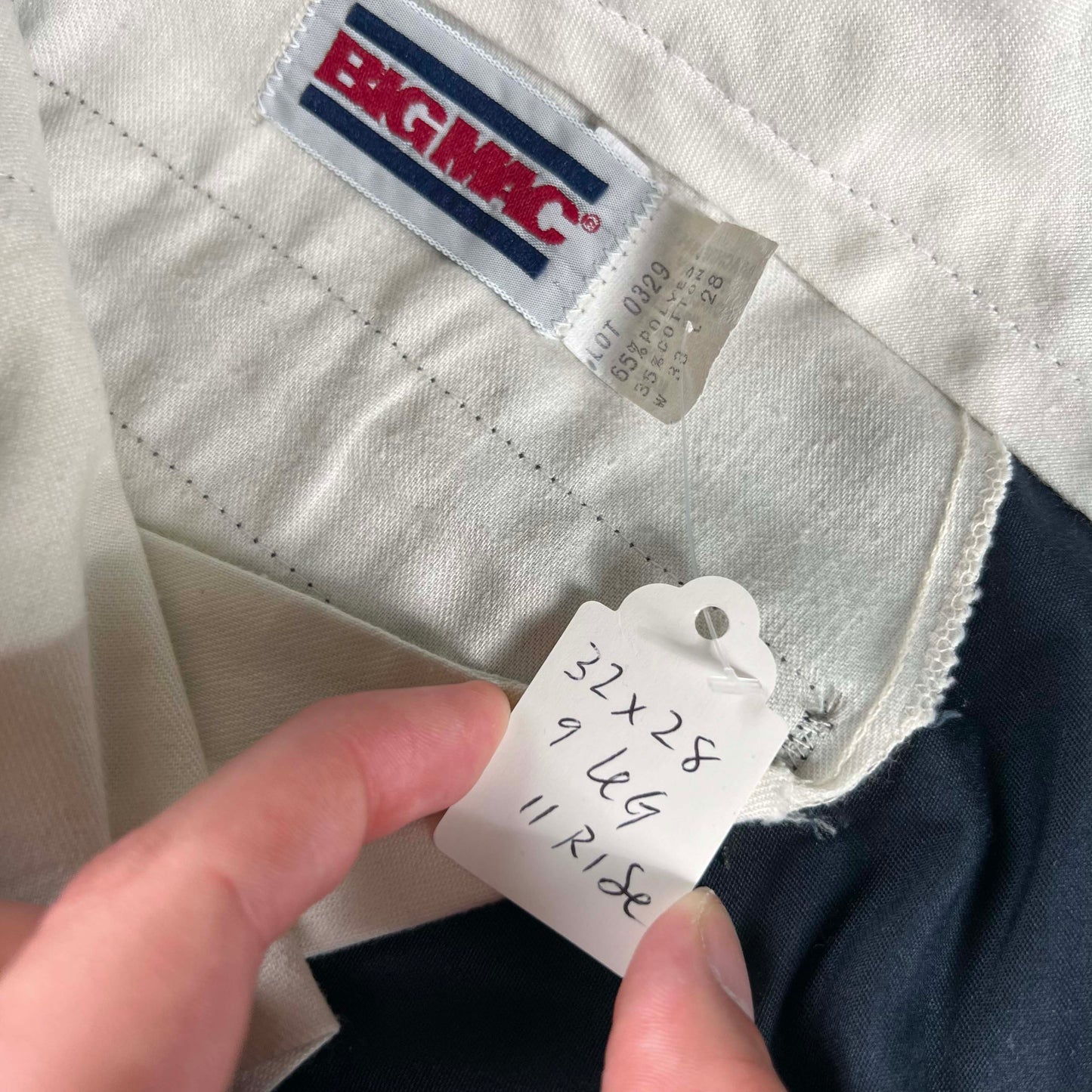 70s Navy Blue Big Mac Work Pants- 2 IN STOCK