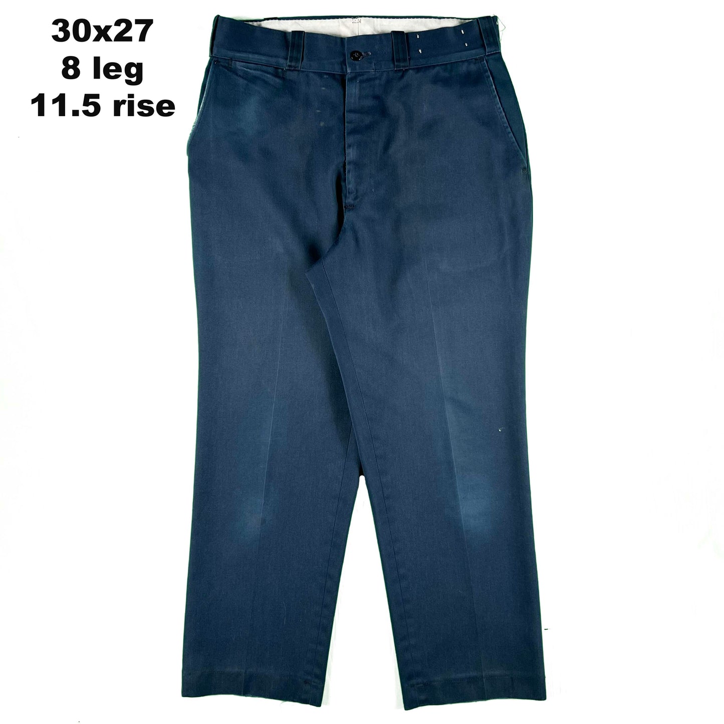 70s Navy Blue Big Mac Work Pants- 2 IN STOCK