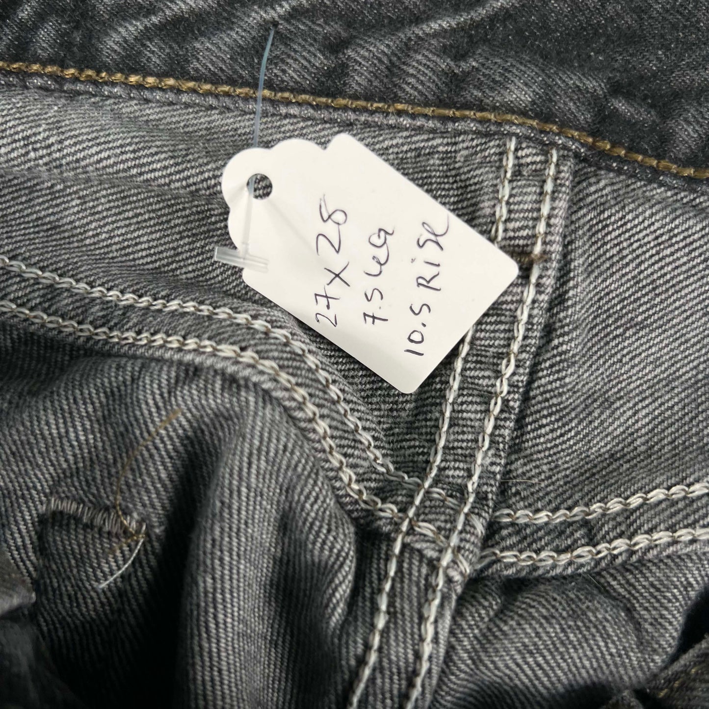 90s Faded Black Levi's 501s- 27x28