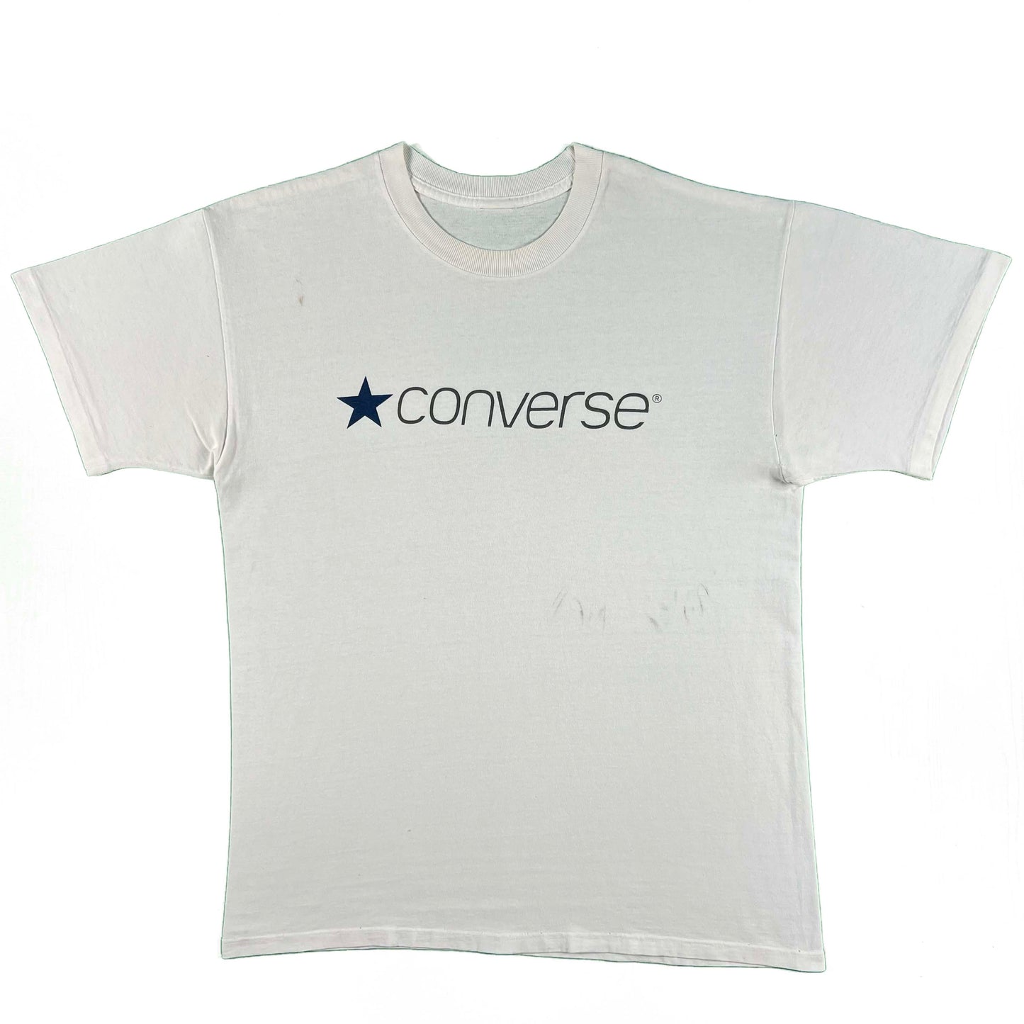 90s White Converse Tee- XL