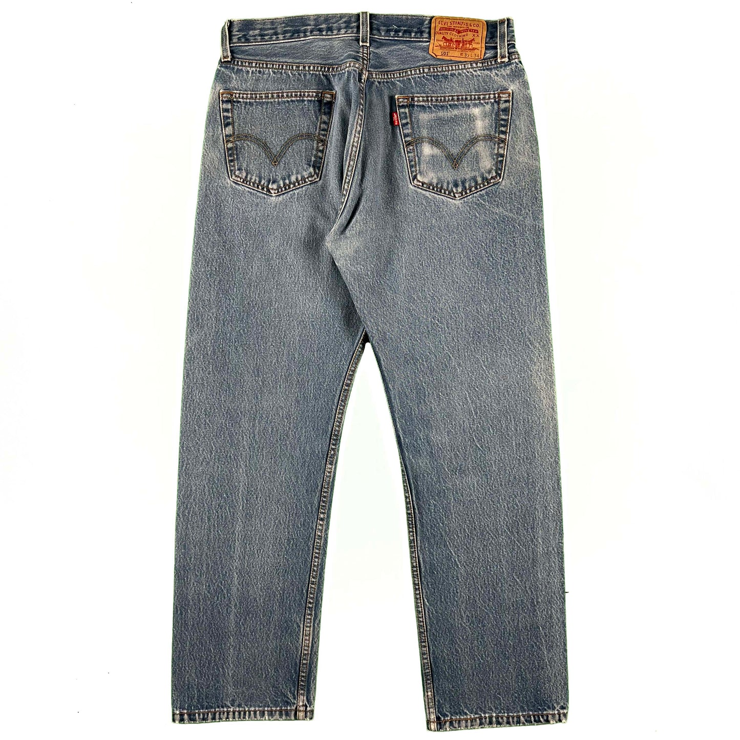 00s Perfectly Faded Levi's 501 Denim- 32x29