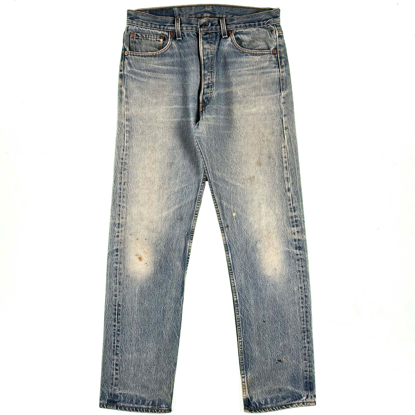90s Levi's 501 Slight Paint Denim- 32x32