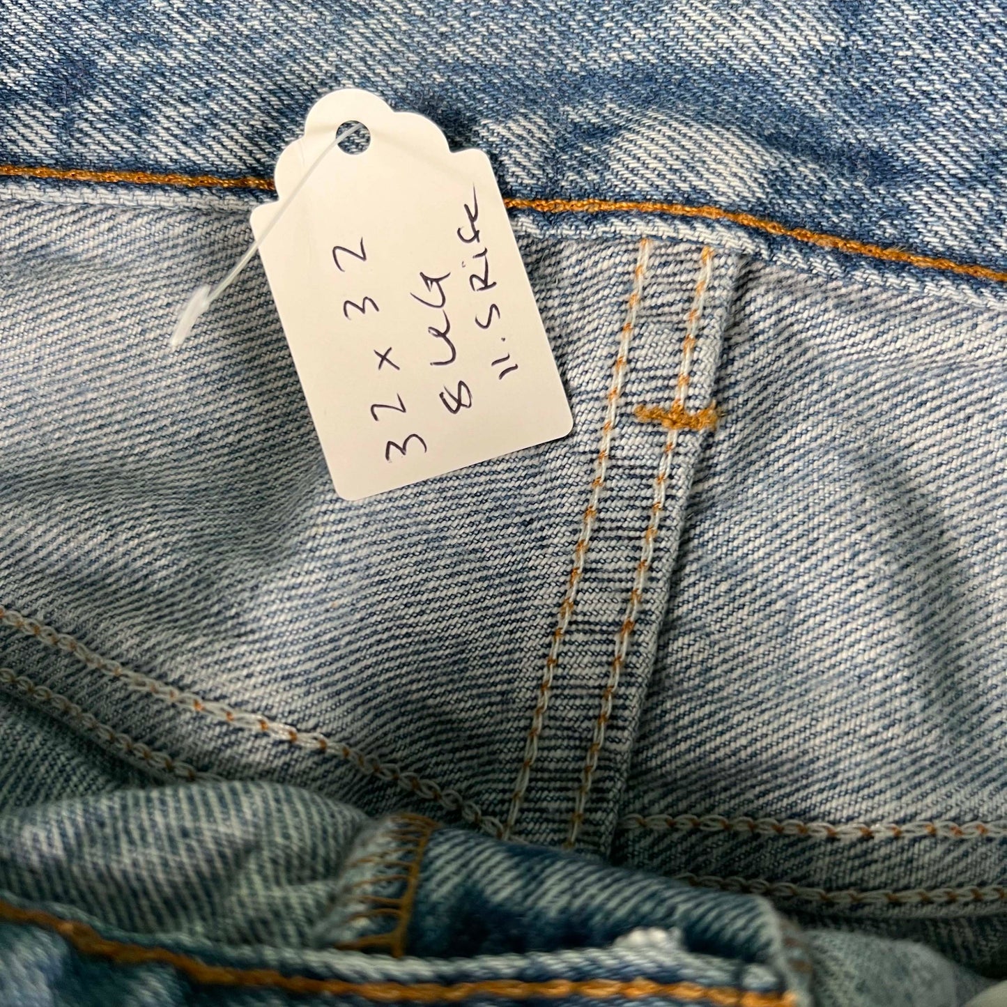90s Levi's 501 Slight Paint Denim- 32x32