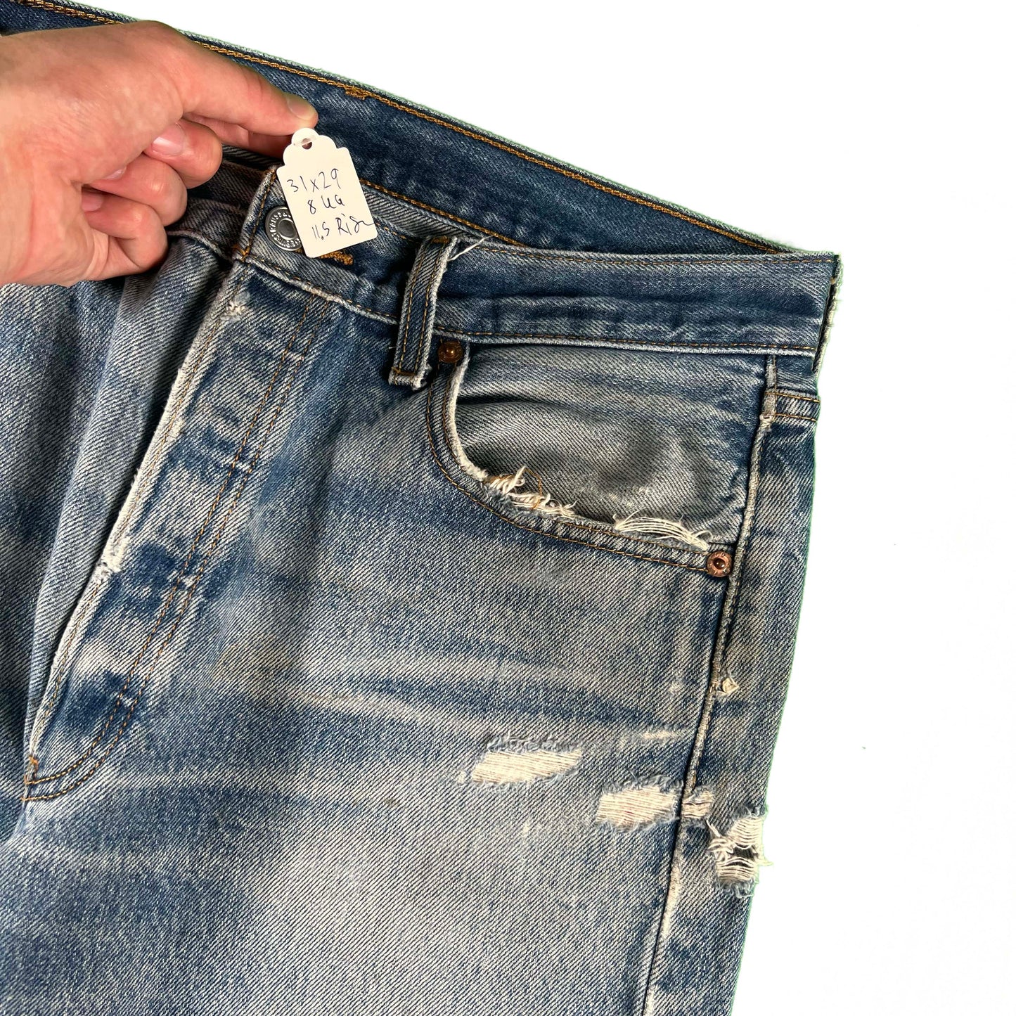 00s Released Hem Levi's 501 Denim- 31x29