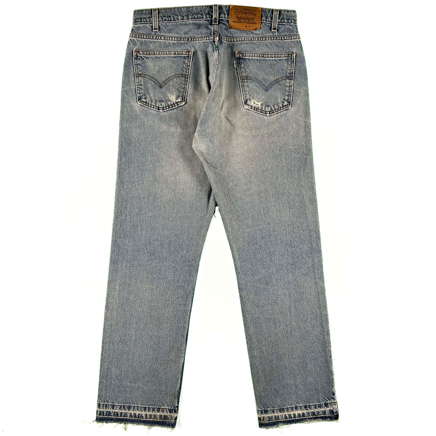 90s Released Hem Levi's Regular Straight Denim- 32x30