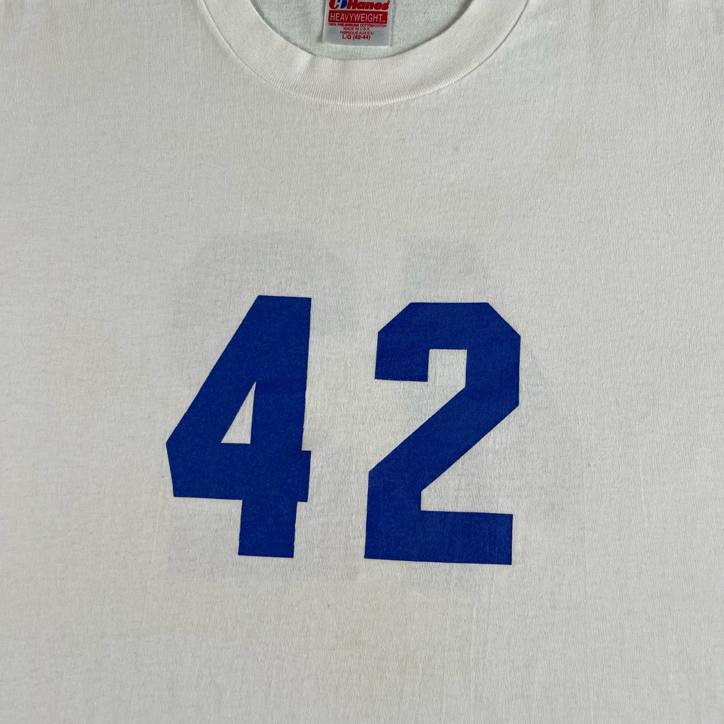 90s '42' Jersey Tee- L