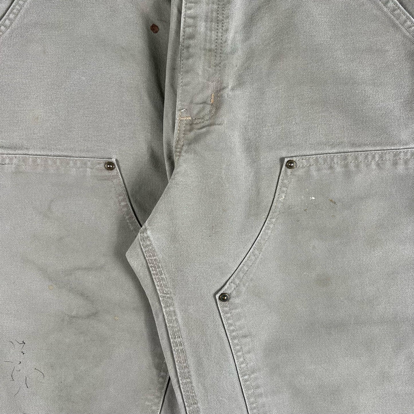 00s Carhartt Taupe Grey Double Knees- 33x28.5