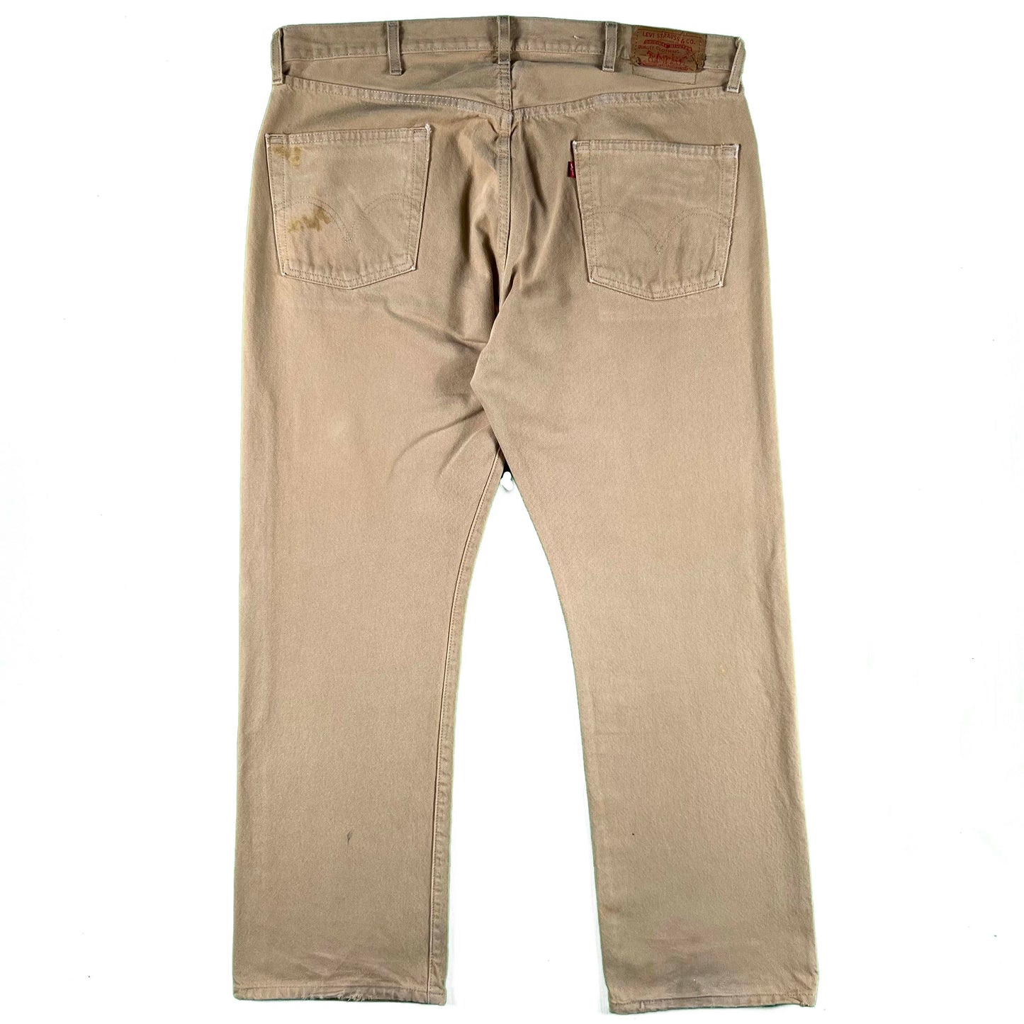 00s Faded Tan Levi's 501 Denim- 40x31