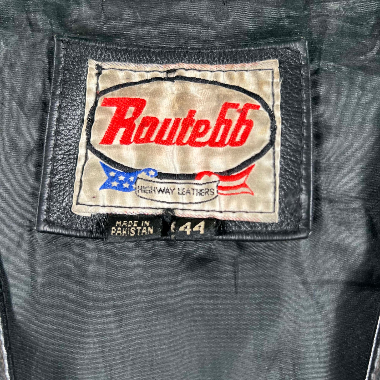 90s Harley Davidson Detailed Black Leather Biker Vest- L