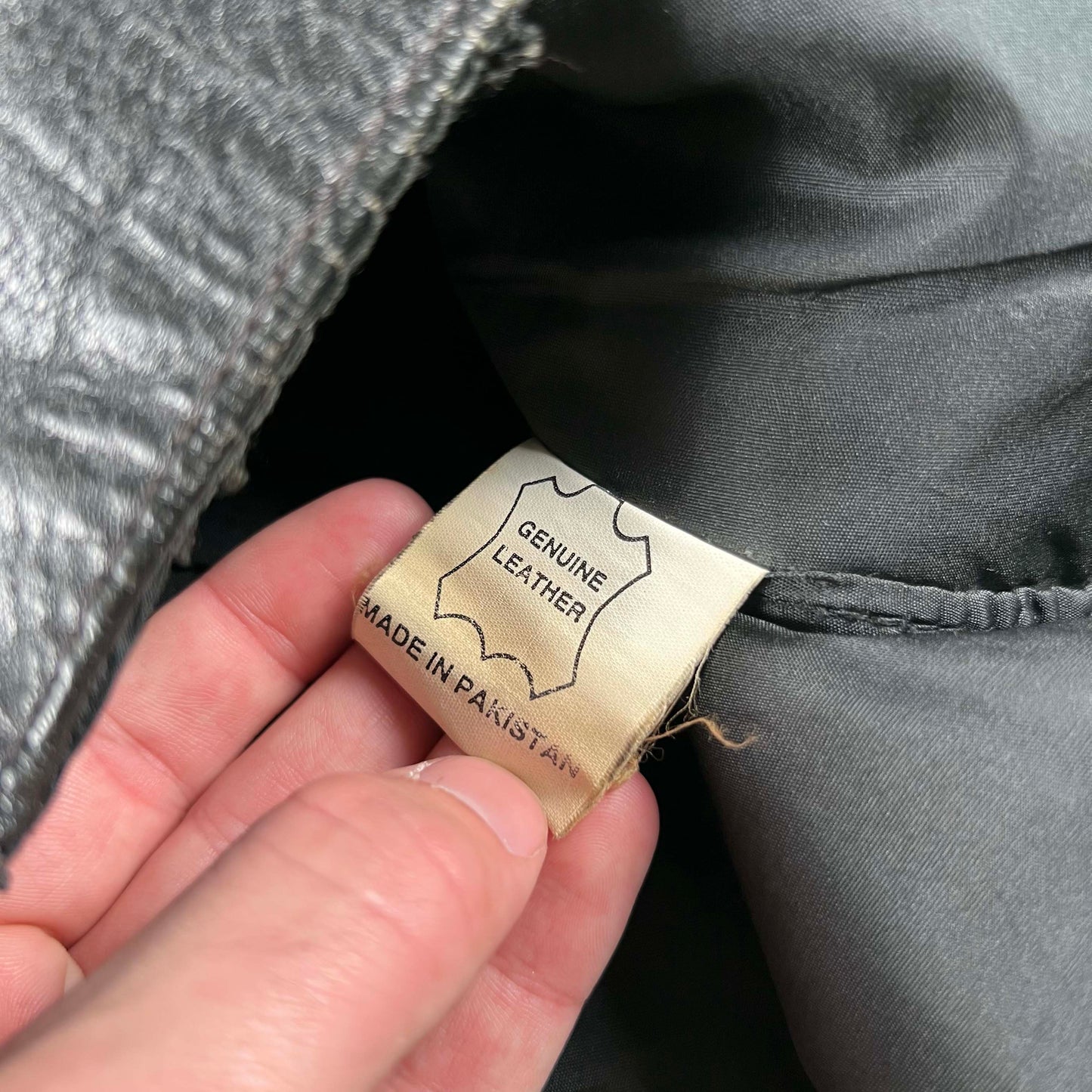 90s Harley Davidson Detailed Black Leather Biker Vest- L