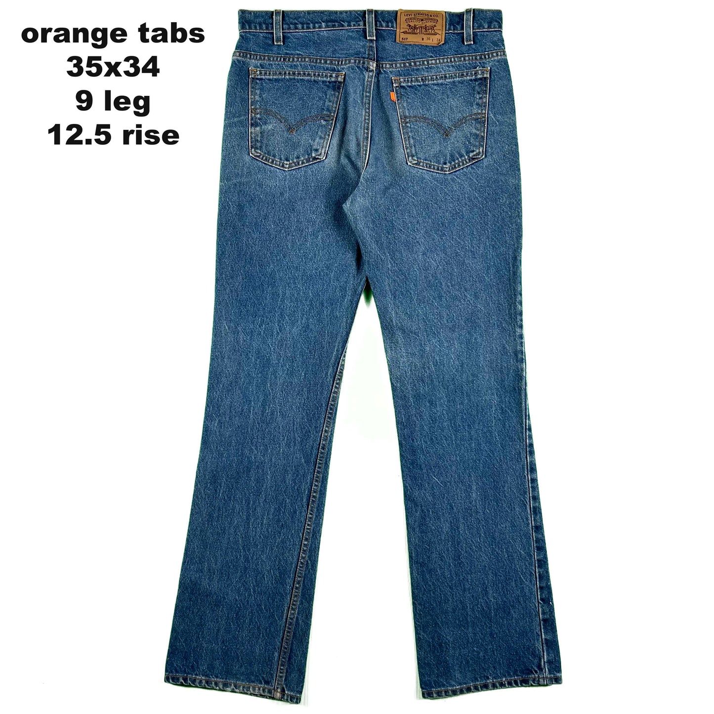80s/90s Levi's 517s Boot Cut Denim- SELECT PAIR