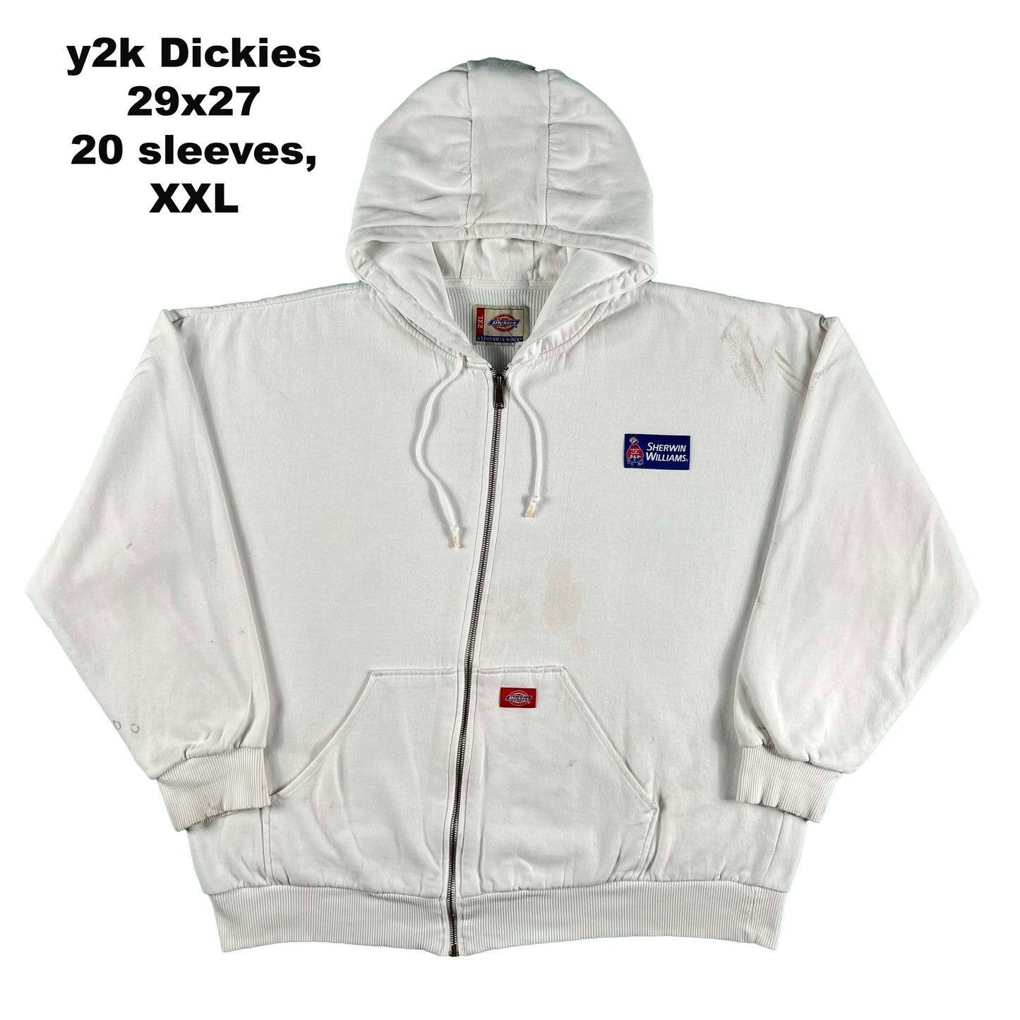 Vintage Blank Waffle Lined Zip Up Hoodies- SELECT SWEAT