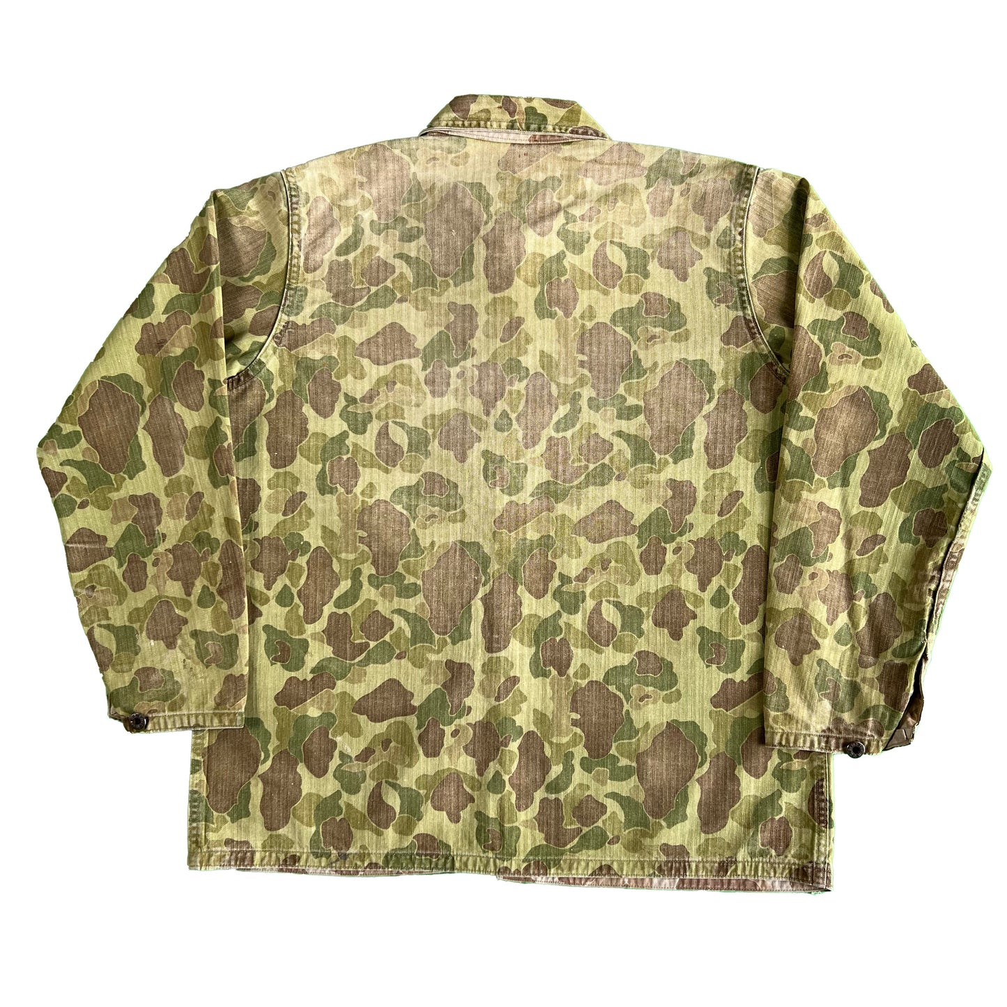 40s WW2 USMC P-44 Reversible Frogskin Jacket- L