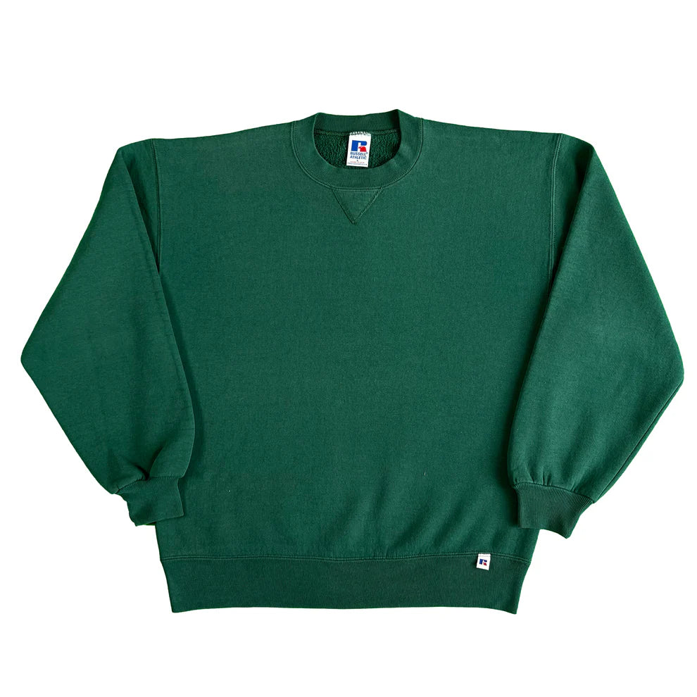 Vintage Blank Navy & Forest Green Sweatshirt Combo- SELECT SIZE