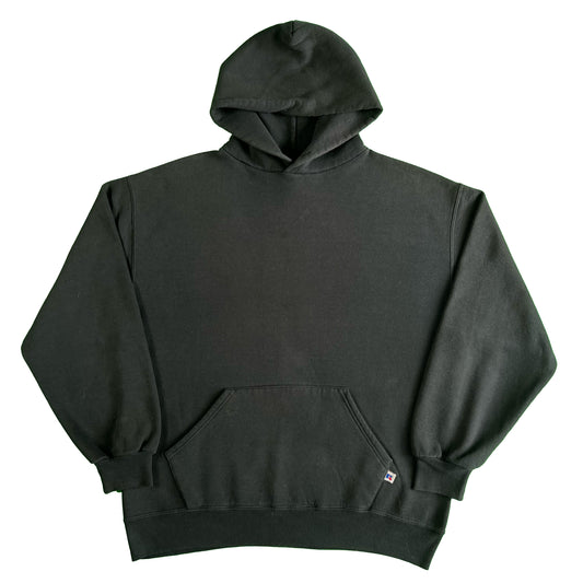Vintage Blank Black Hoodie- SELECT SIZE