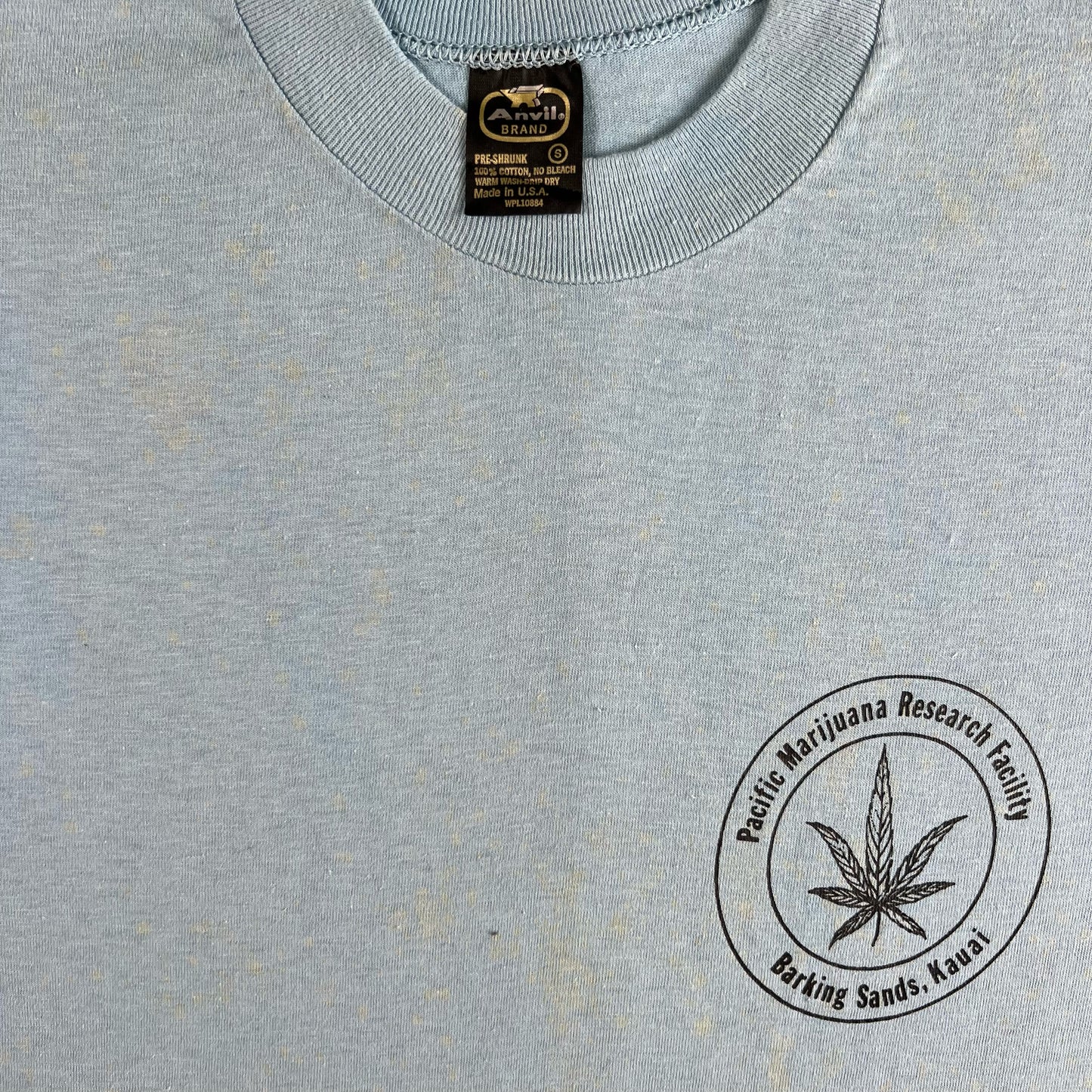 70s Pacific Marijuana Research Facility Tee- S