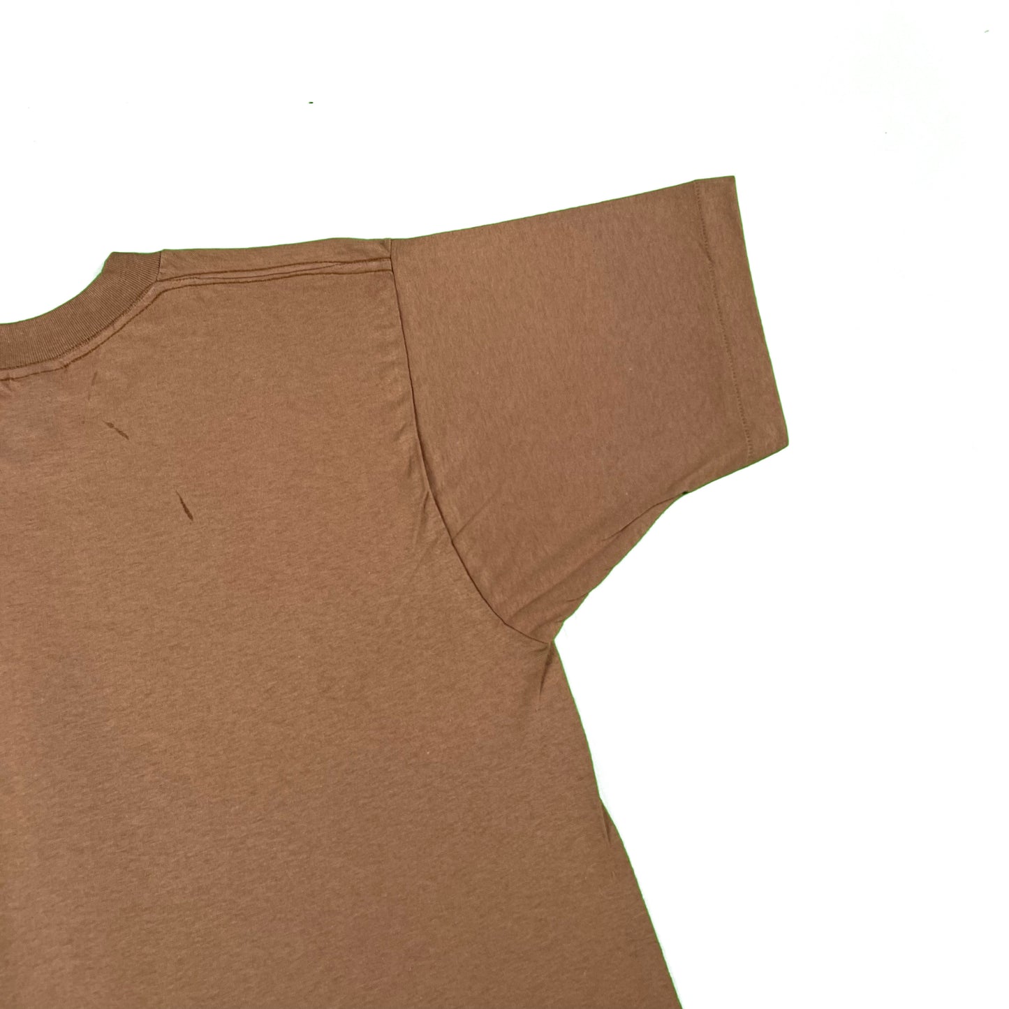 80s 100% Combed Cotton Brown BVD Tees(L)- SELECT AMOUNT