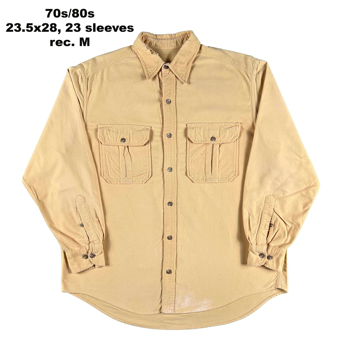 Vintage 100% Cotton Chamois Shirts- SELECT SHIRT