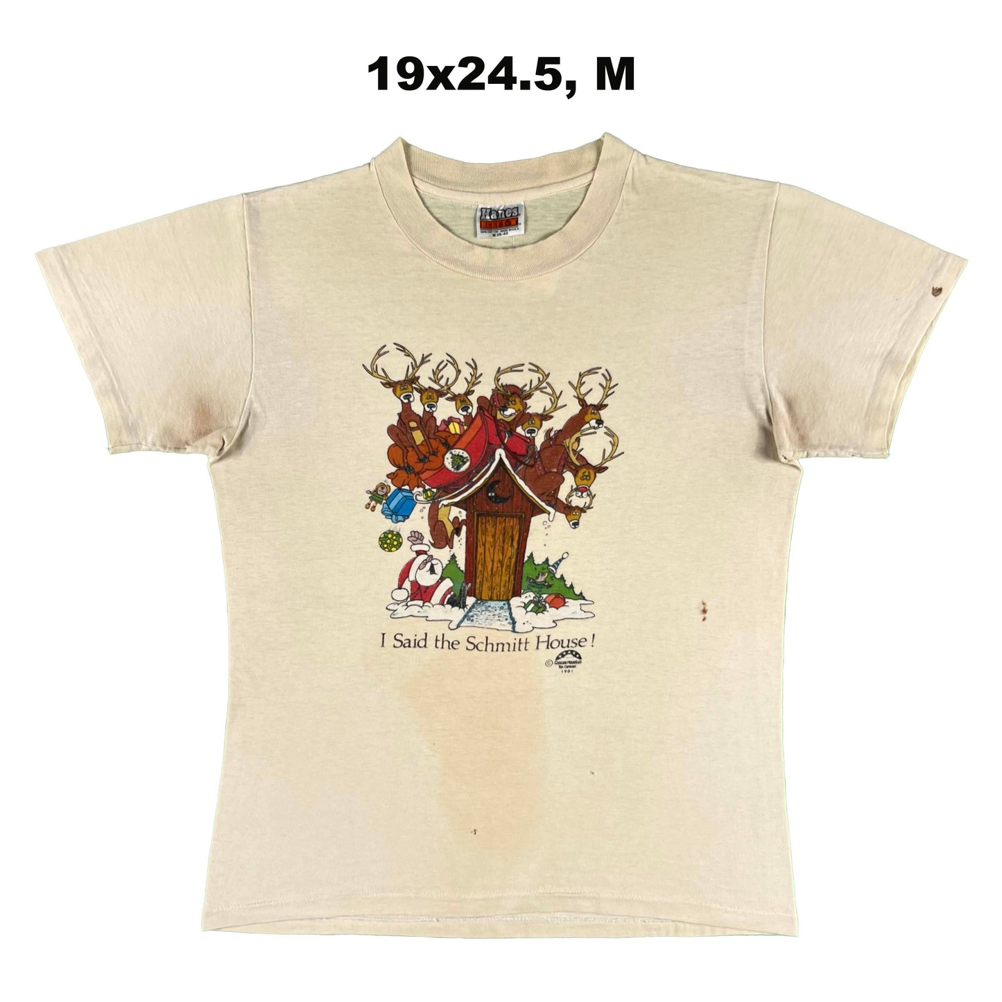 70s Hanes Beefy-T 100% Cotton Tees- SELECT TEE