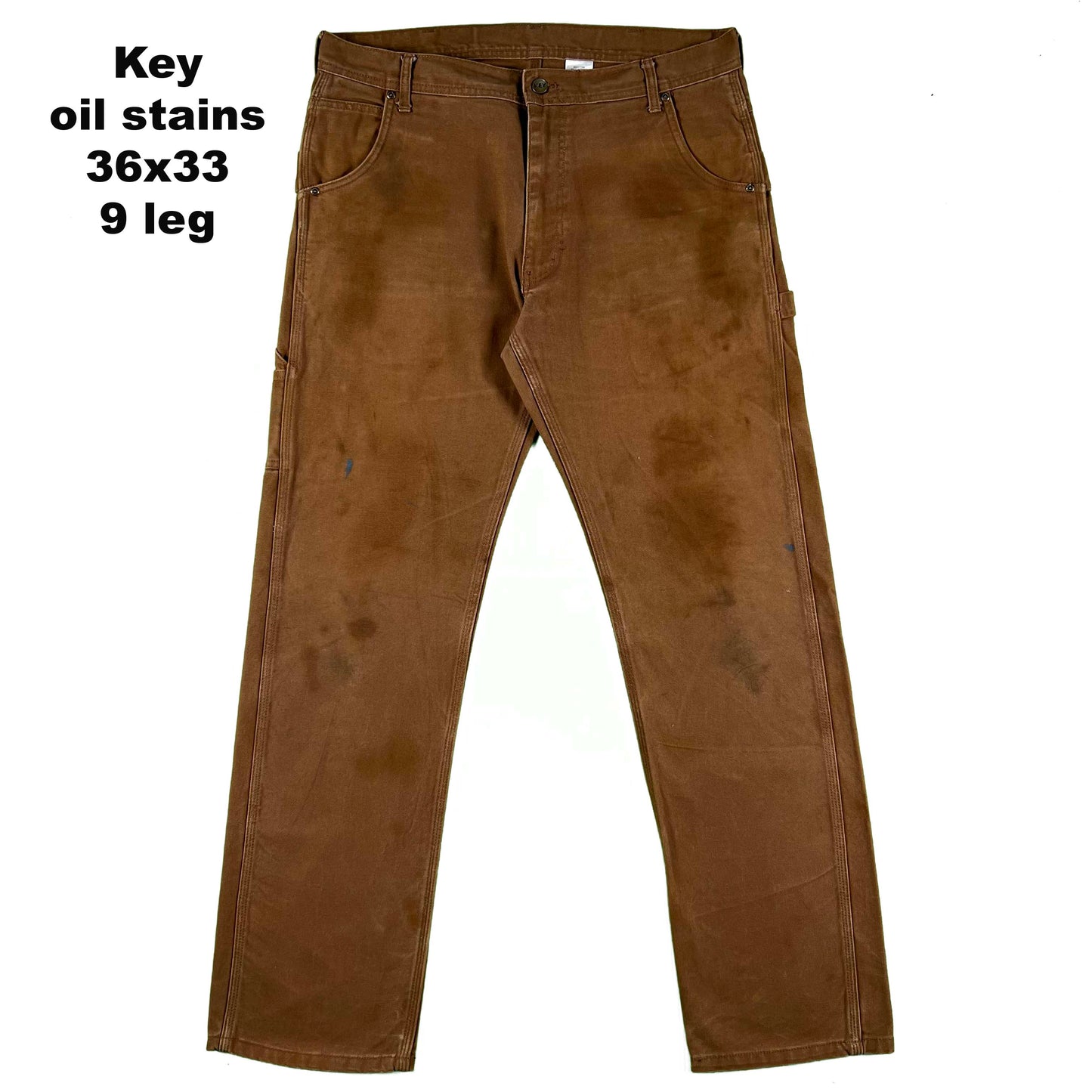 Various Cotton Canvas Carpenter Pants- SELECT PAIR