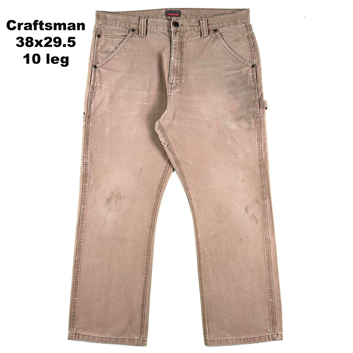 Various Cotton Canvas Carpenter Pants- SELECT PAIR