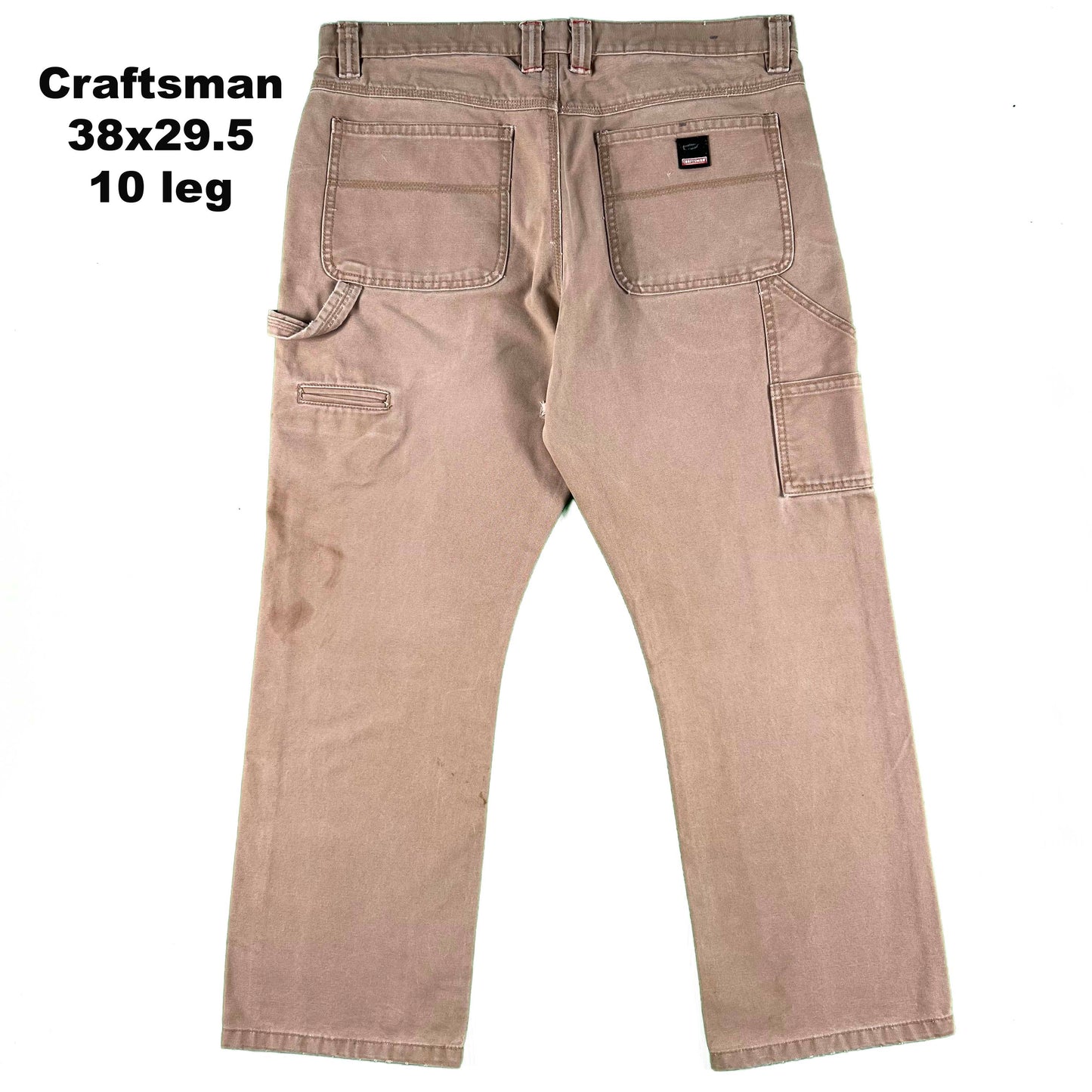 Various Cotton Canvas Carpenter Pants- SELECT PAIR