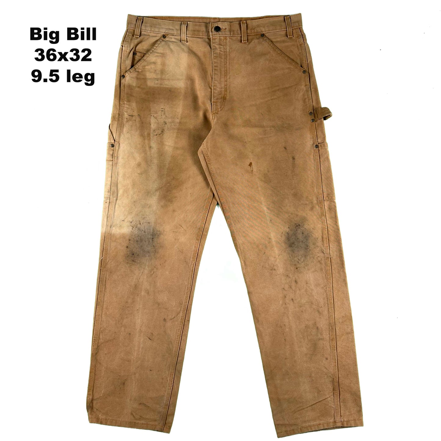Various Cotton Canvas Carpenter Pants- SELECT PAIR