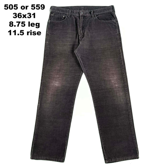Vintage Baggy Levi's 559 & 569 Corduroy Pants- SELECT PAIR