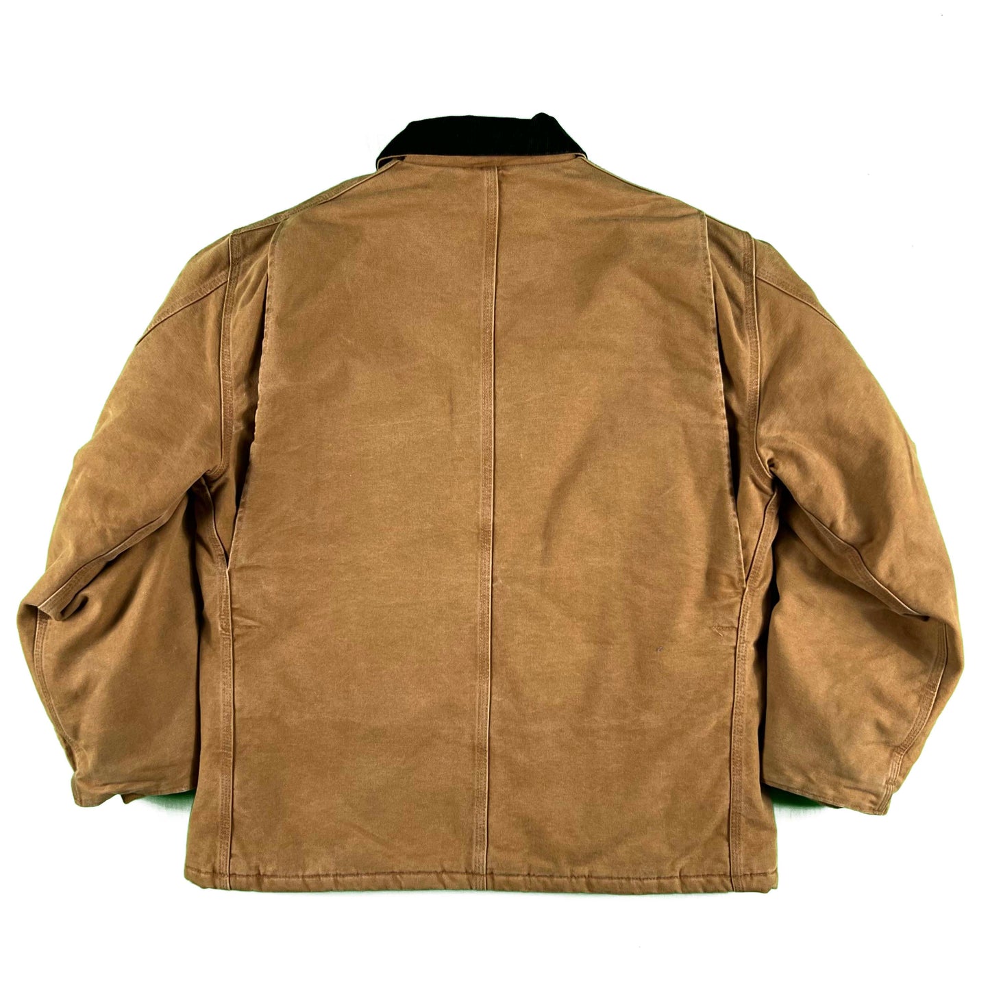Carhartt Dark Tan Canvas Arctic Jacket- L