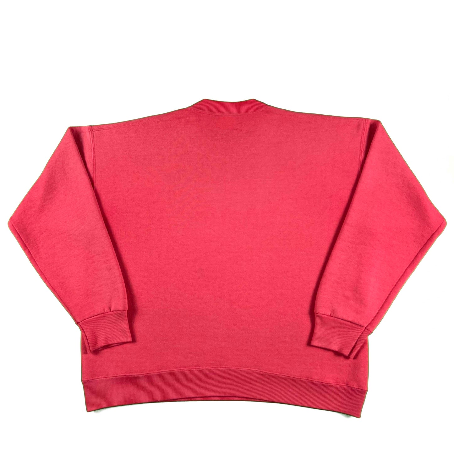 90s Salmon Pink Lee Sweatshirt- L