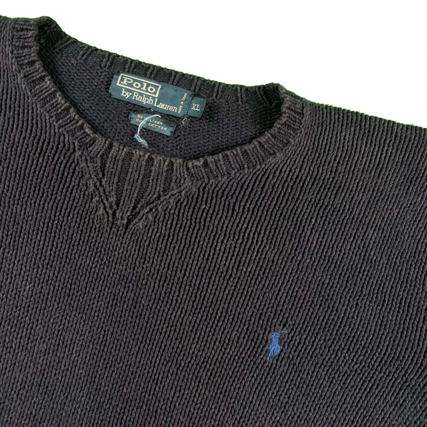 00s Polo Ralph Lauren Linen Cotton Sweaters- SELECT KNIT