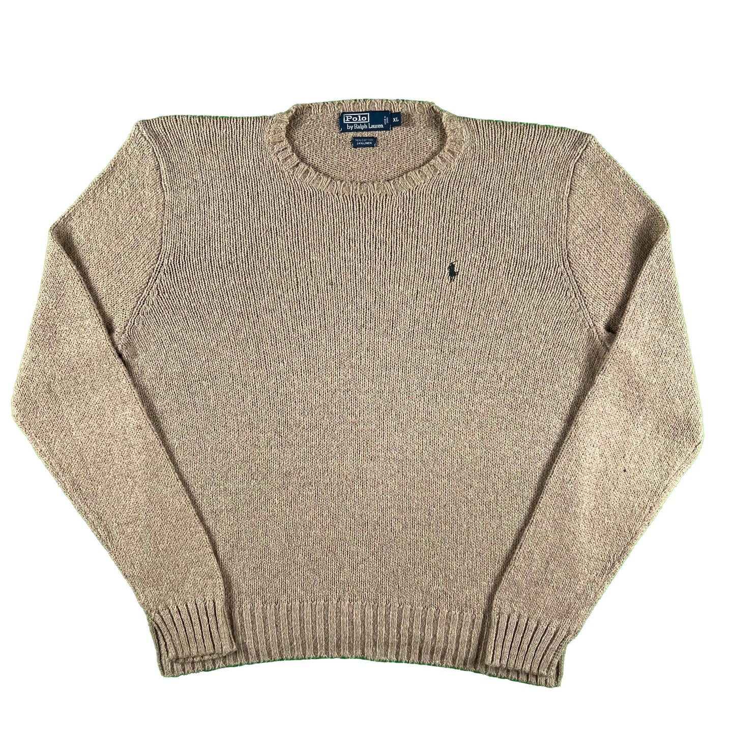 00s Polo Ralph Lauren Linen Cotton Sweaters- SELECT KNIT