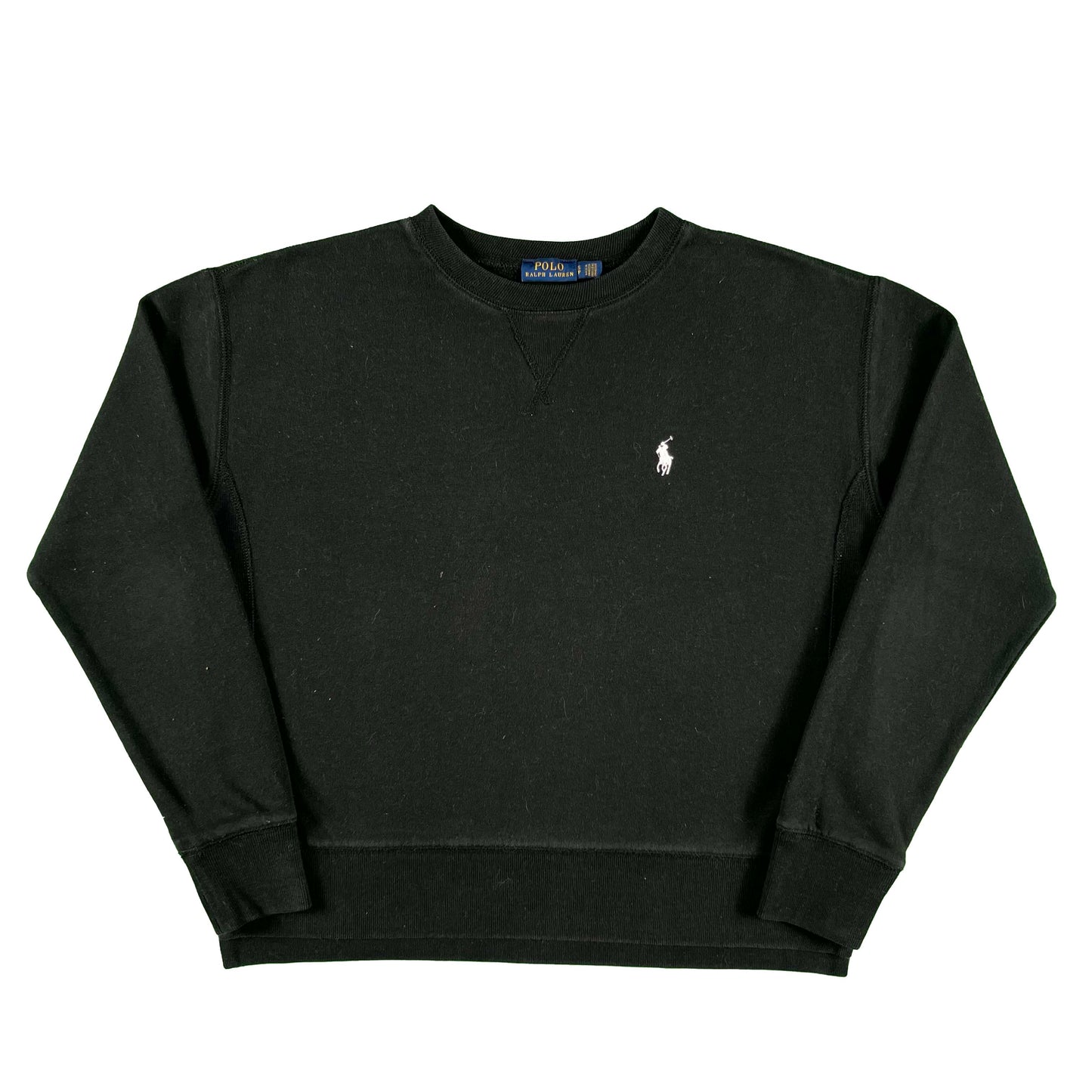 Polo Ralph Lauren Boxy Black Sweatshirt- S