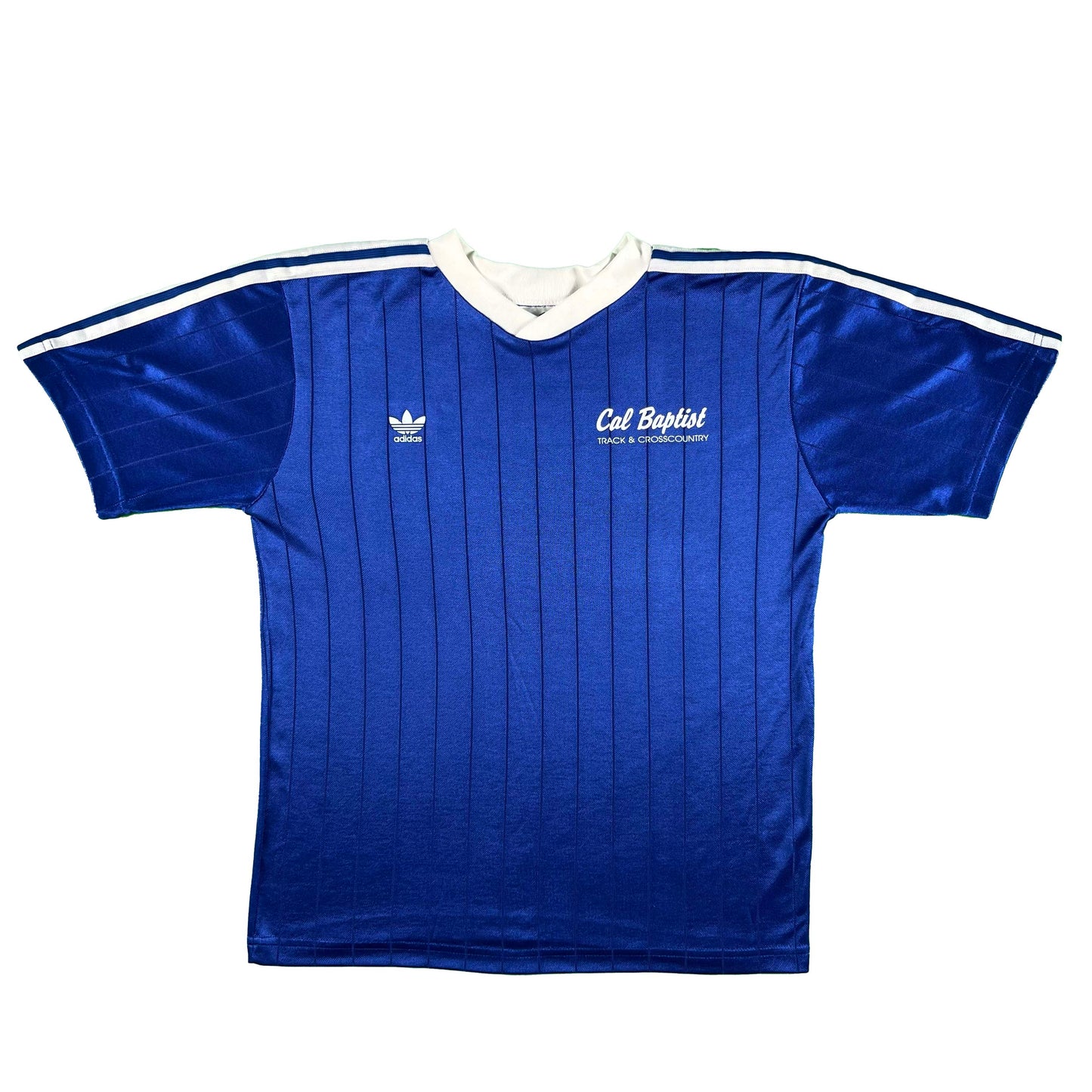 00s Adidas Blue Cal Baptist Soccer Jerseys- SELECT KIT
