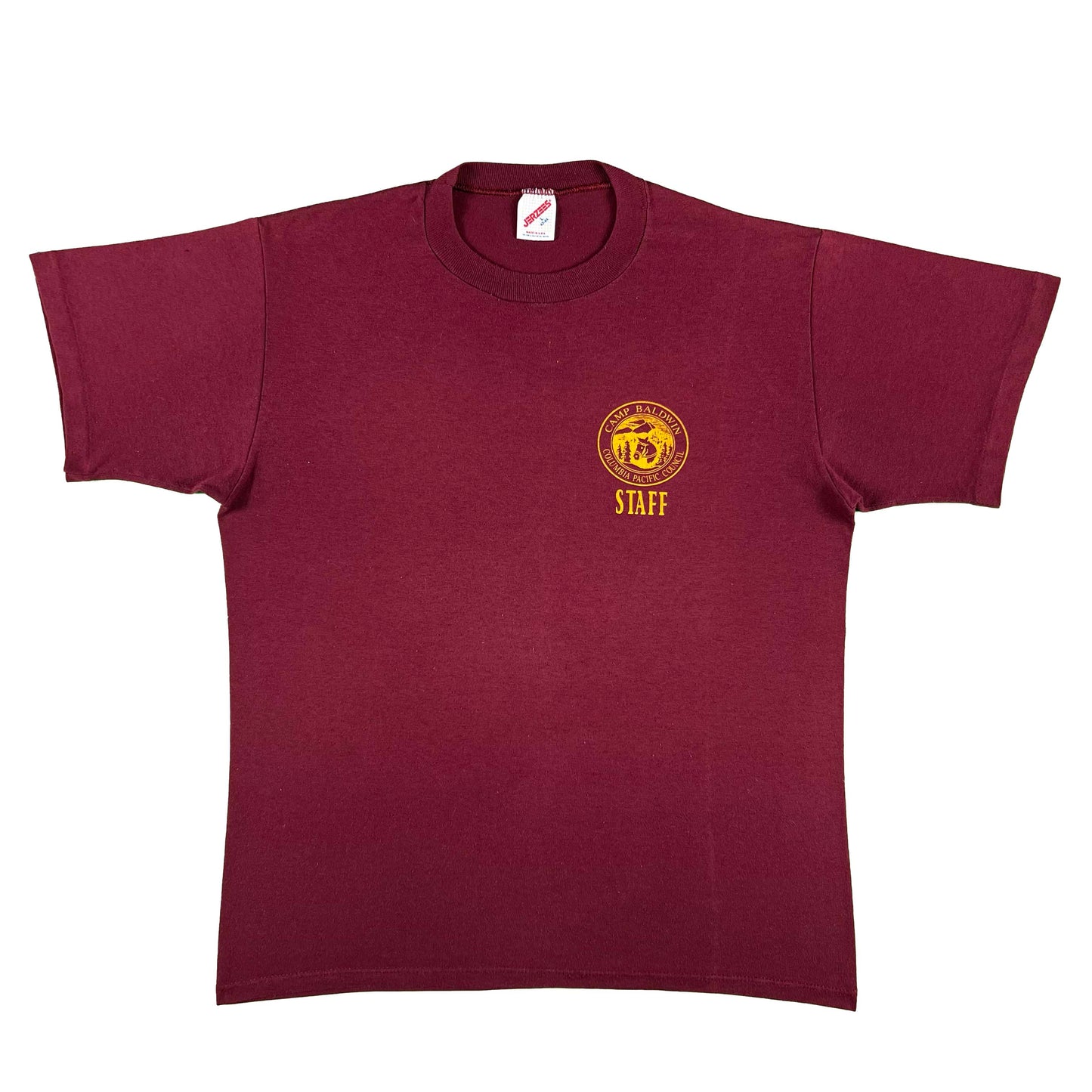 80s/90s Columbia Pacific Council Camp Baldwin Tee- L